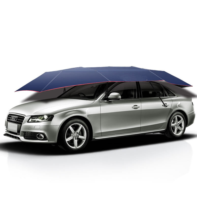 Fully automatic car sunshade roof mobile canopy