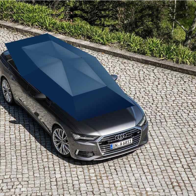 Fully automatic car sunshade roof mobile canopy