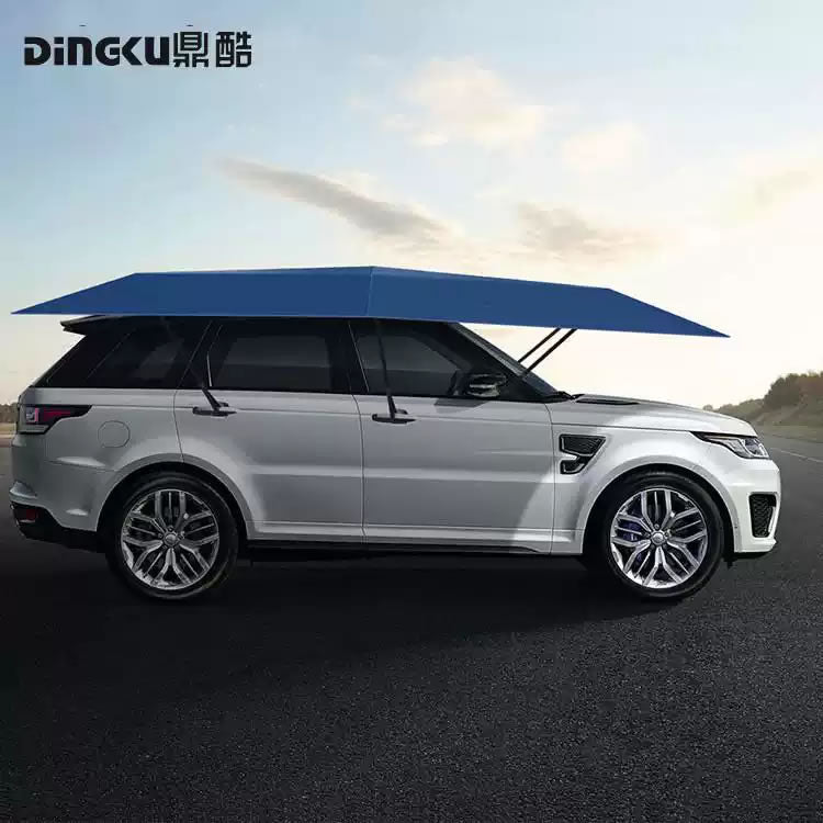Fully automatic car sunshade roof mobile canopy