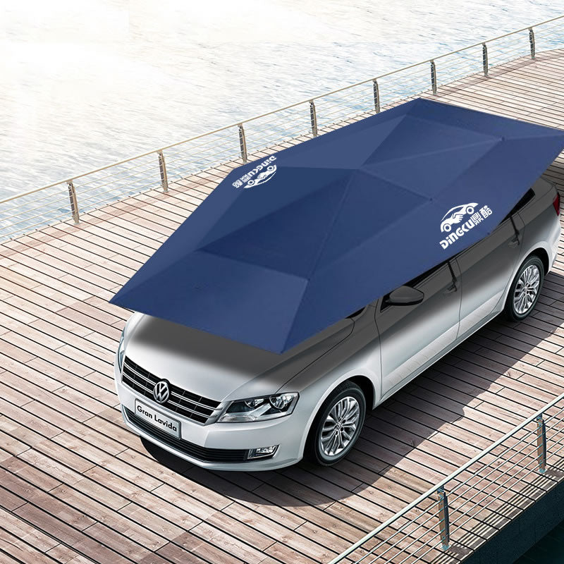 Fully automatic car sunshade roof mobile canopy