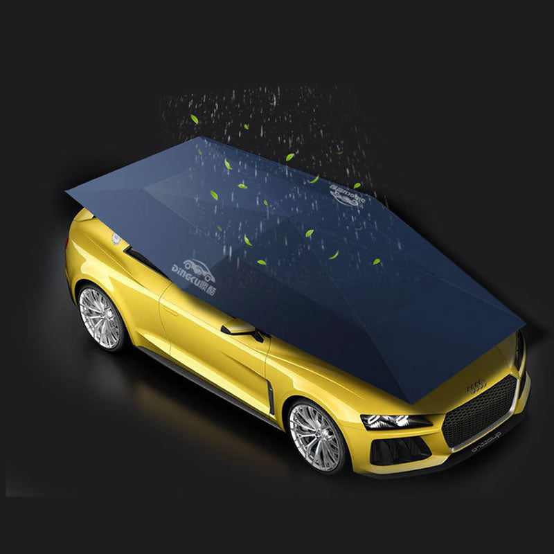 Fully automatic car sunshade roof mobile canopy