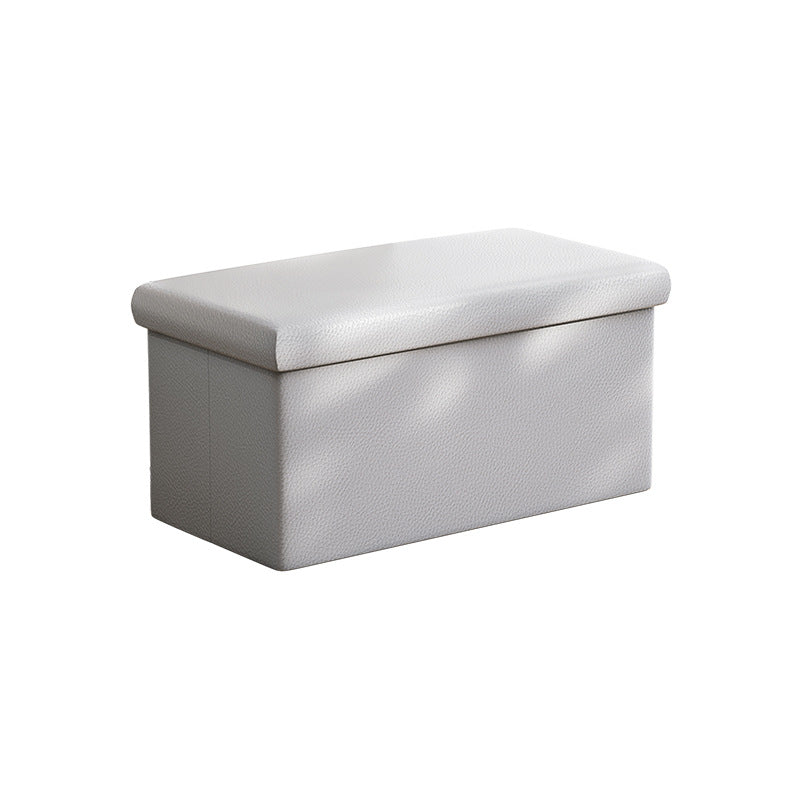 Cross-Border Multifunctional Home Storage Stool Rectangular Home Sofa Shoe Changing Stool Foldable Toy Snack Storage Stool