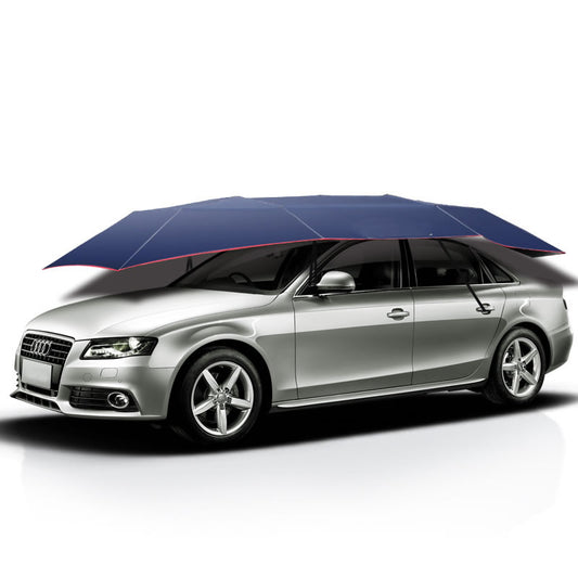Fully automatic car sunshade roof mobile canopy